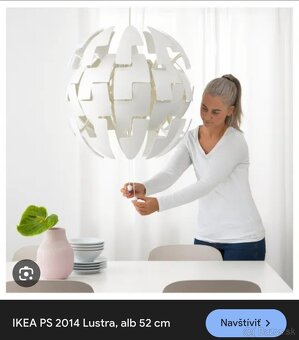 Predám ikea luster PS 2014, 52cm - 2