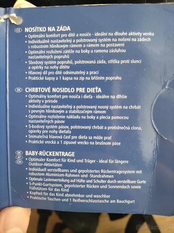 Detský nosič na turistiku - 2