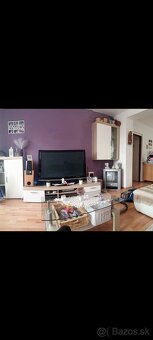 Obývacia stena dub Sonoma+biela - 2