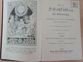 Kniha Schartaftlein für ordensleute 1908 - 2