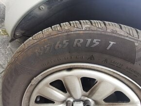 zimné pneu 195/65 R15 s diskami ALCAR hybrid - 2