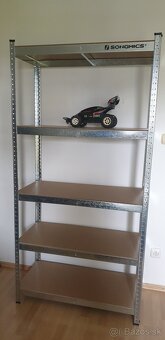 Regál strieborný,,, - 2
