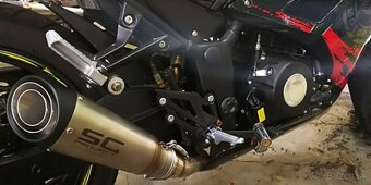 Športový Nový nerezový ladený univerzálny moto výfuk - 2