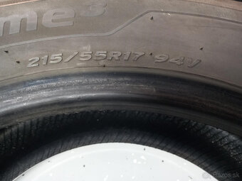 215/55 R17 94V Hankook Ventus Prime 3 -letné 2kusy - 2