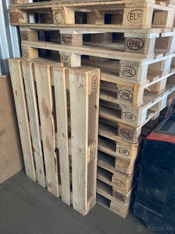 Europalety 120x80 svetle suché + doprava - 2
