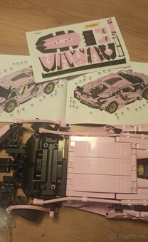 Lego auto Ružové ferrari - 2