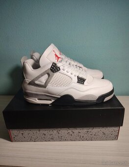 Air Jordan 4 retro white cement - 2