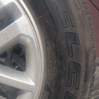 Predám 17 kolesá Toyota hilux - 2