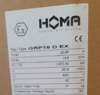 Kalove čerpadlo homa - 2