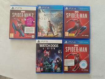 Predám hry na ps5, ps4 - 2
