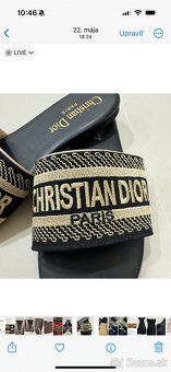 Šlapky Dior - 2