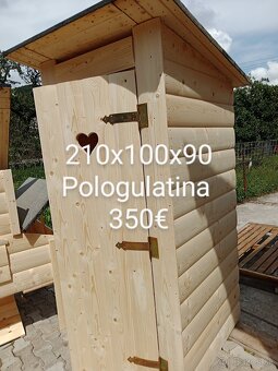 Latrina suché wc kurín psia búda - 2