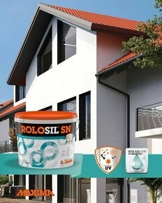 Fasádna omietka Maxima Rolosil SN silikónová omietka - 2