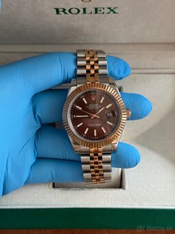 Rolex oyster perpetual datejust - rose gold - 2