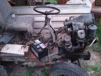 Predám traktor domácej výroby - 2