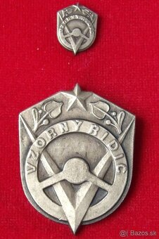 Odznak - Vzorný řidič - 2