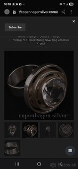 Strieborný prsten - 2