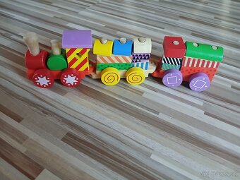Drevený vláčik - 2