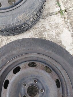 Plechove disky z pneumatikami - 2