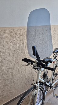 Set predná cyklosedačka a štít + adaptér - 2