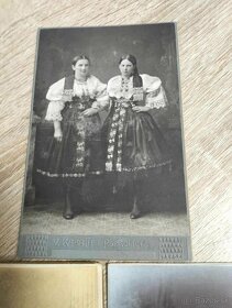Na predaj staré fotografie...rok okolo 1885...rozmer 11x16cm - 2
