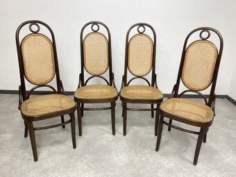 Stoličky vypletané ratanom Thonet nr.17 - 2