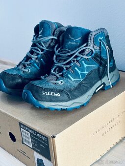 Salewa Alp Trainer Mid GTX K dark denim/charcoal - 2