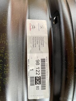 Plechový disk Peugeot 301, Citroen C-ELYSEE 9812293680 - 2