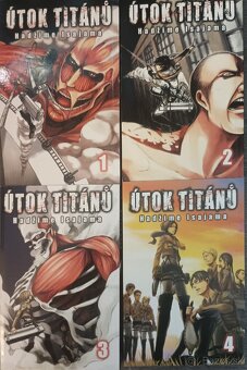 Manga Útok titánu 1-16 - 2