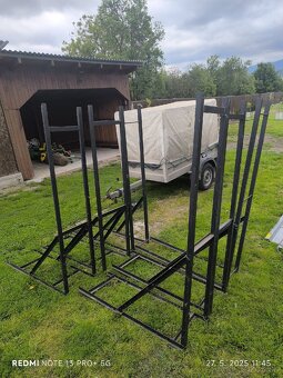 Železné konštrukcie (na ukladanie dreva) - 2