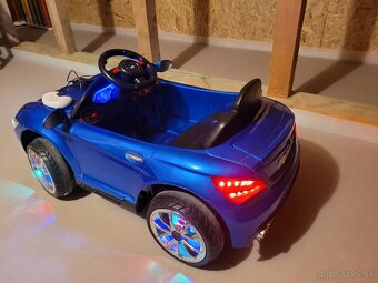 Luxusné elektrické autíčko BMW - modré - 2