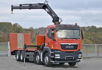 MAN TGS 35.360 - 8x2 - Odtahovka + HR-HIAB 166E-2 - 2