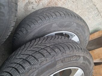 AL disky Dacia Duster r16, zimne pneu Goodyear 215/65 t16 - 2