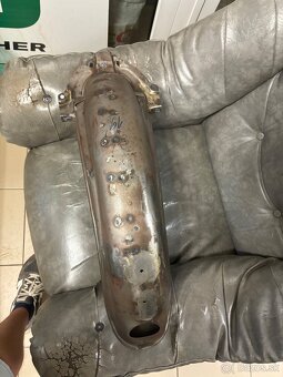 Jawa Sport zadný blatník a volant - 2