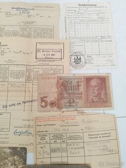 Ponúkam dokumenty a fotografie z vojnového obdobia. - 2