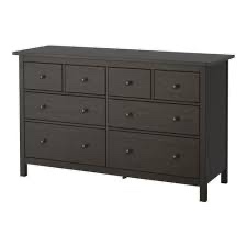IKEA, Hemnes, čierna komoda - 2