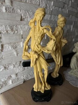 Vintage socha muž - 2