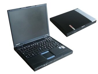 Compaq Evo N600c – originál notebook (všetko pôvodné, plne f - 2