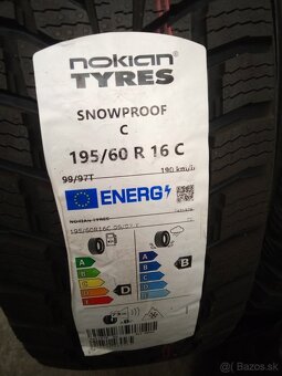 Zimne pneumatiky Nokian Snowproof C 195/60 R16 99/97T - 2