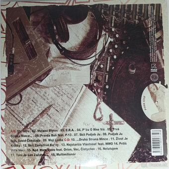 3LP Kontrafakt - E.R.A. 20th Anniversary biela edícia - 2