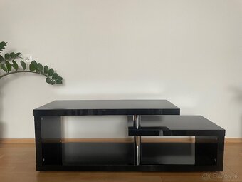 KONFERENČÝ STOLÍK - čierny - 2