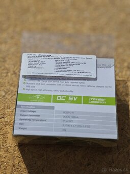 Autonabíjačka USB CLiPtec GZU371 - 2