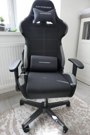 Herná stolička DXRacer OH/FD01/NG látková - 2