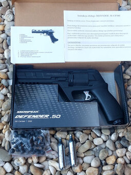 Revolver Snowpeak Defender .50 11J+strelivo 50kus +2kus co2 - 2