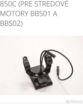 Predám lcd display 850 pre bafang bbs01 - 2