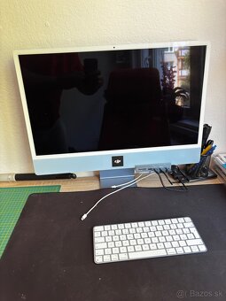 Predám iMac M1 24" 4,5K , 16GB RAM, 256GB SSD, 8CPU/8GPU - 2
