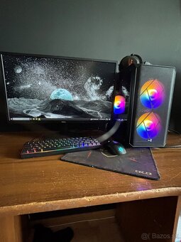 Herný PC set RTX 3050+monitor+steelSeries myš+klávesnica - 2