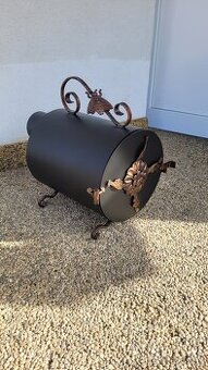 Udiareň,kovové ohnisko,dymbox. - 2