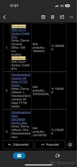 Snowboard  Gnu s fastec viazanim - 2