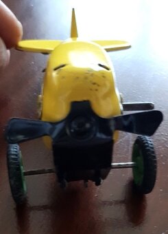 Staré hračky  lietadlo akrobat - 2